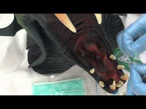 Dentist Parody with blue Latex Gloves and Top Gloves [[ASMR]]