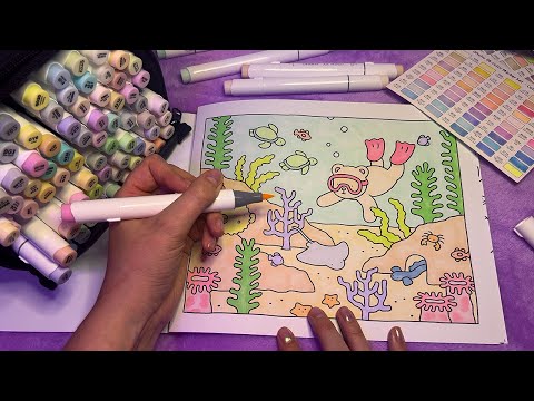 ASMR Colour With Me (Colouring Book Bobbie Goods)