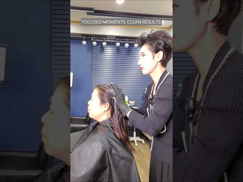 A Calm and Relaxing Hair Salon ASMR