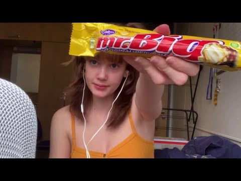 Lily of the Meadow - Trying Canadian Candy 🇨🇦｜Eating Sounds & Tapping ASMR