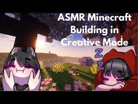 [ASMR] Building in Minecraft Creative Mode