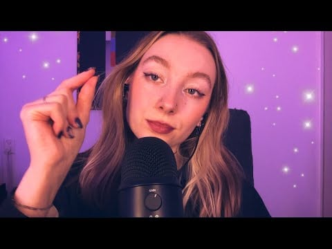 ASMR | Unpredictable & Anticipatory, breathy mouth sounds + hand movements ✨💞