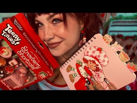 ASMR Autistic: Five Below Haul🍓❤️(strawberry shortcake, personal attention, tapping)