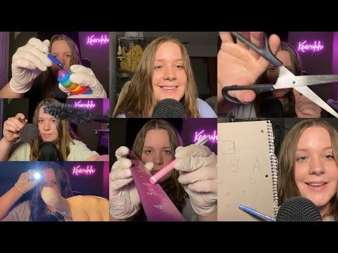 ASMR 20 FAST ROLEPLAYS IN 1 VIDEO (1 hour compilation)