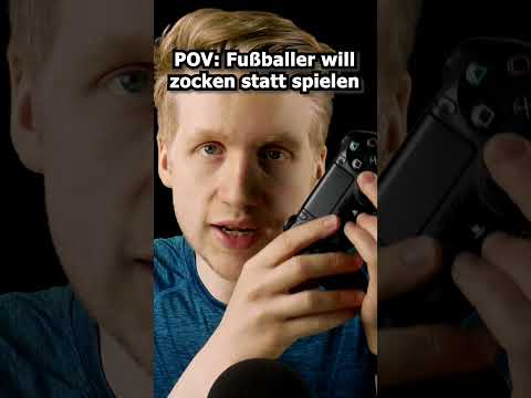 ASMR - POV: Fußballer will zocken statt spielen! #shorts #asmr #roleplay #deutscheasmr
