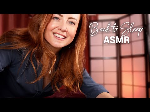 Back to Sleep ASMR for Anxiety & Worry 🌟 Whispers, Fabric, Tapping & Quiet Reading