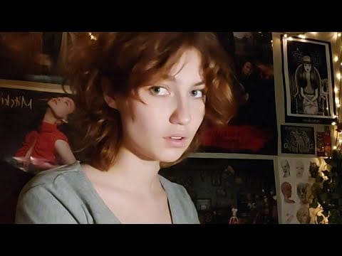 Weird girl in class ASMR 