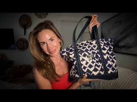 ASMR | What’s in My Summer Boat Bag? ☀️🚤 Cozy Essentials for a Relaxing Day on the Lake (Whispered)