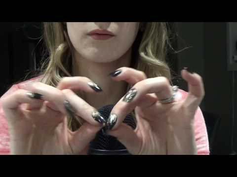 ASMR fake nail tapping