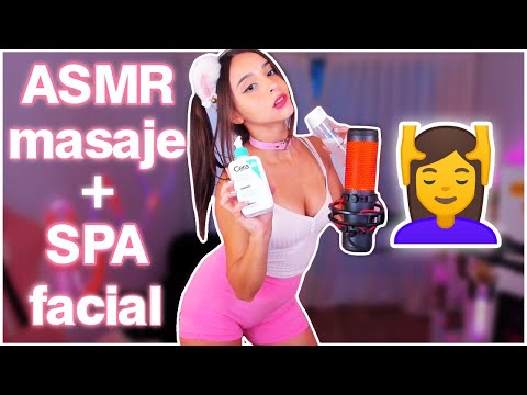 ASMR Spa Roleplay 💆‍♀️ Masaje Facial + Triggers de Spa