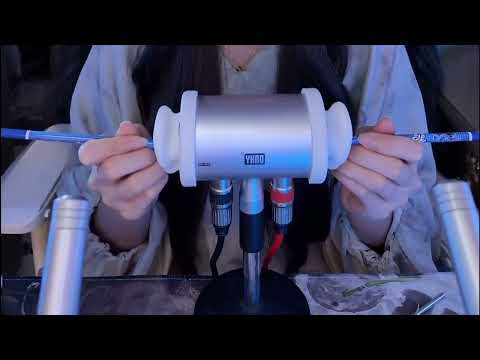 INTENSE Deep Ear Cleaning ASMR: Goose Feather, Horsehair, Fluffy Puff & Cotton Swab / 3 Hours