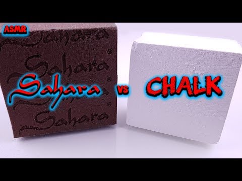 ASMR Satisfying Sahara Floral Foam vs Gym Chalk - Relaxing ASMR Sleep