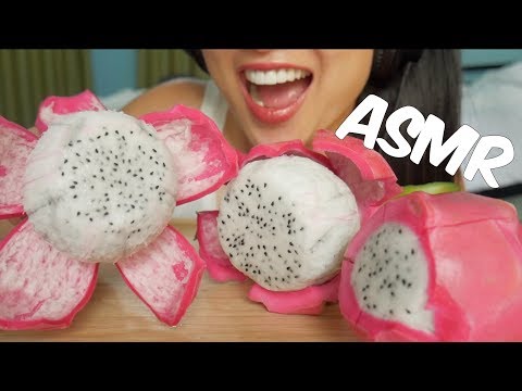 ASMR Dragon Fruit (EATING SOUNDS) | SAS-ASMR