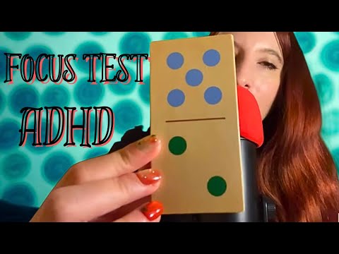 ASMR // FOCUS esame per ADHD // concentrati 🔎 // OnlyRED ASMR