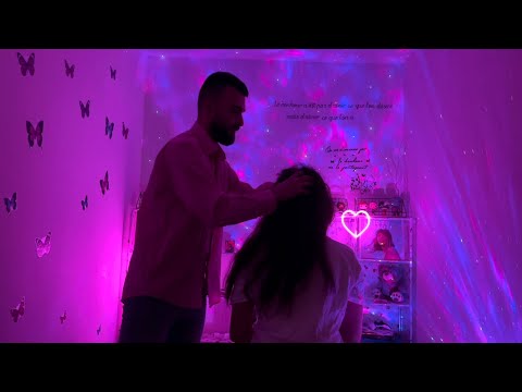 ASMR | VRAI MASSAGE CRÂNIEN ET SOIN DES CHEVEUX
