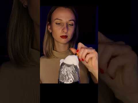 ASMR | Shaving Cream on Mic 💤