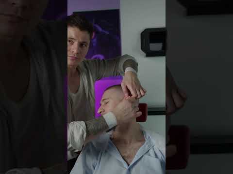 Массаж ASMR от барбера в Genesis Barbershop