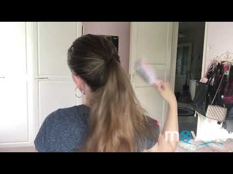 ASMR Ponytail hair brushing & playing