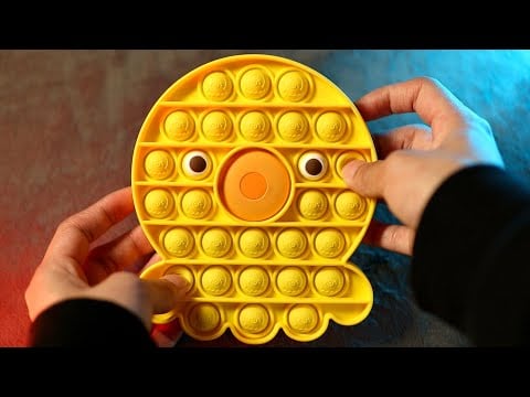 ASMR tingly pop it triggers (no talking)