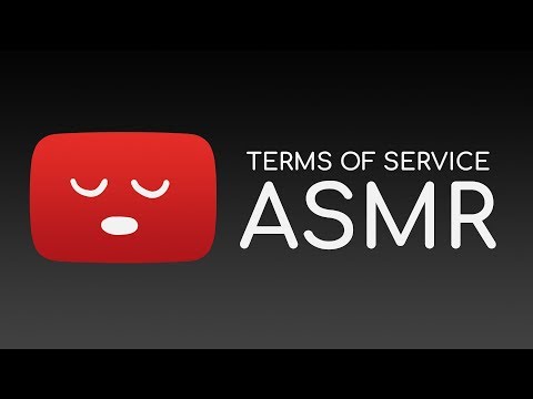 [ASMR] Binaural Reading: The YouTube Terms of Service