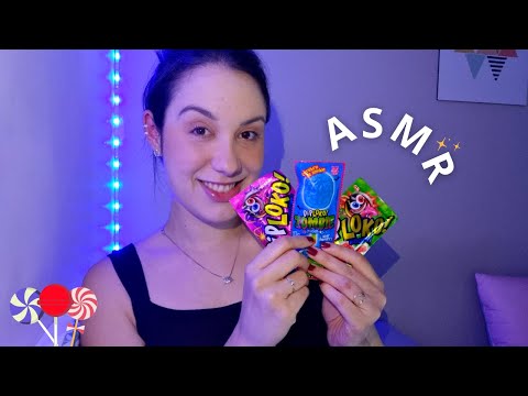 💤 ASMR - ESTALINHOS SATISFATÓRIOS NOS SEUS OUVIDOS (pirulito que estoura na boca 🍭👅)