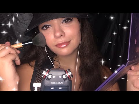 ASMR ROLEPLAY: AMIGA TE MAQUIANDO PARA SAIR!