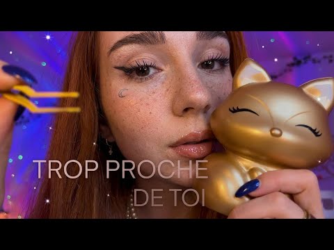 ASMR mais JE SUIS TROP proche de toi 👁️✨