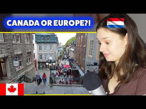 European Reacts to Quebec City 🇨🇦 (This Feels Like Europe?!)
