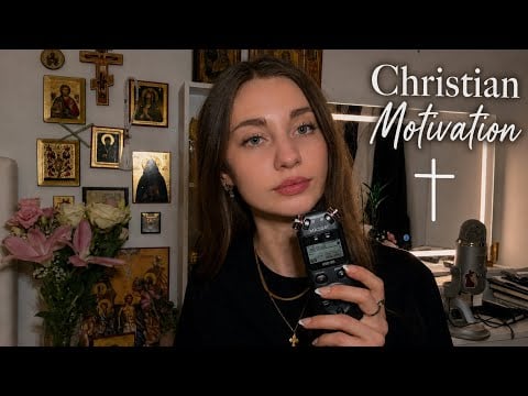 ASMR Christian Motivation and Wisdom☦️✝️ | reading quotes from Saints