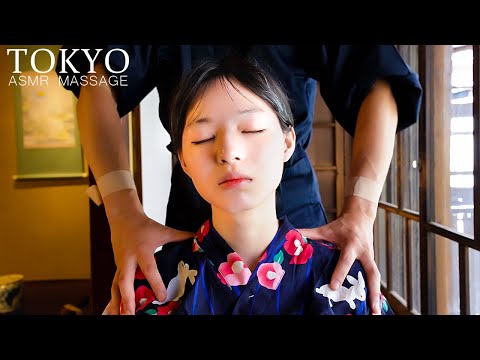 ASMR | 強めの肩こり改善マッサージで今夜は熟睡