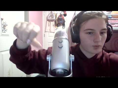 asmr with blue yeti mic
