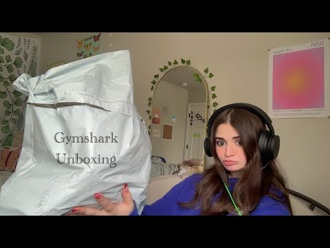 ASMR | Gymshark Unboxing (crinkle & fabric sounds) 📦