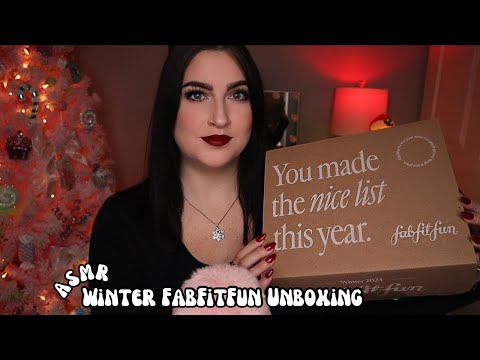 ASMR Winter Unboxing ❄️ Makeup, Skincare, & Hair Products