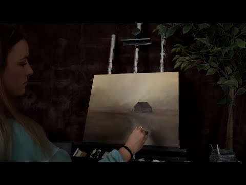 Painting ASMR | Morning Fog