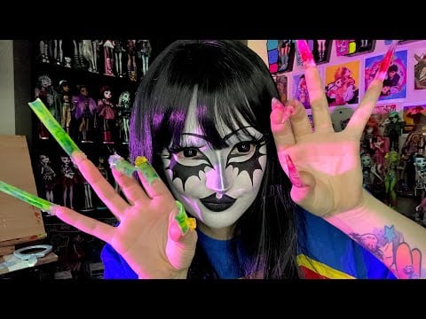 there’s something in ur eye let me get it out with my nails || asmr (long nail sounds + whispering)