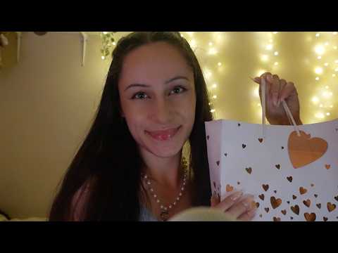 ASMR - obsessed friend gives u your valentines gifts (she's in love with u) #wlw