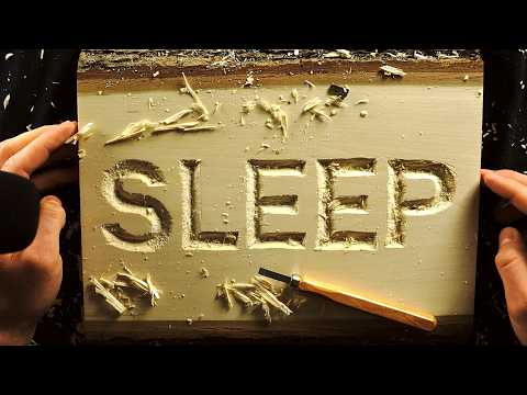 Wood carving (no talking ASMR)