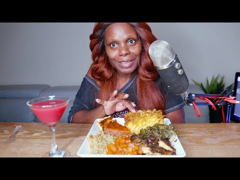 Holiday Dinner ASMR Eating Sounds