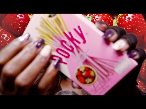 Strawberry Treat ASMR Eating Sounds