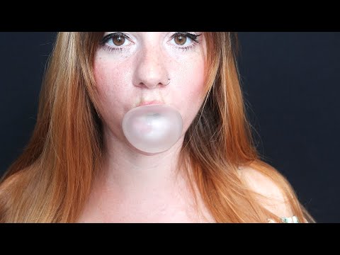 ASMR GUM CHEWING w/ RAMBLING