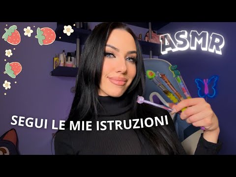 ASMR - Segui le mie Istruzioni per Dormire