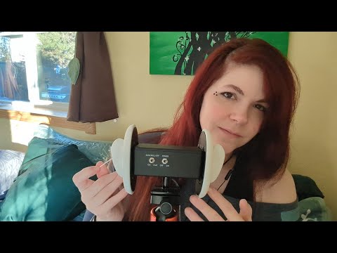 ASMR - Ear Picking and Close Ear Triggers - Soft Spoken and Whispered Rambling