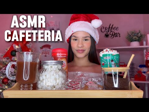 ASMR cafetería amable roleplay ☕️ versión navideña 🎄