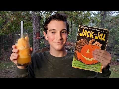 ASMR 1966 Vintage Halloween Magazine Flip Through