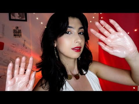 ASMR Massagem completa com óleos relaxantes 🪔🧴✨