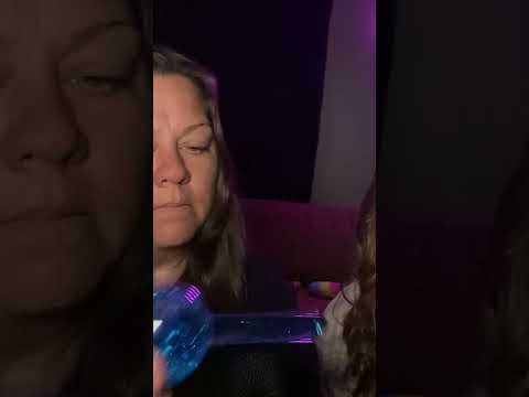 my mom tried ASMR ... #asmr #shorts