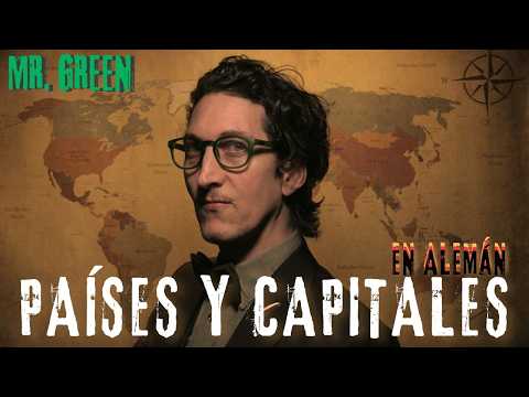 ASMR Educativo | MR. GREEN: Países y Capitales en Alemán