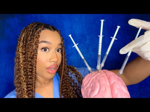 ASMR Sleep Doctor Injects Your Brain With Tingles P2 💉🧠 ASMR Sleep Clinic Role-play