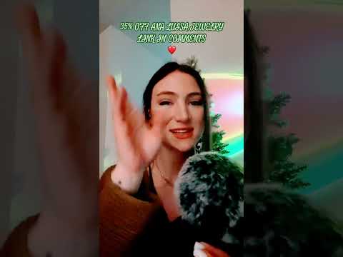 ASMR 12 DAYS OF CHRISTMAS 💚 {day 2} #analuisa #analuisavip #asmr #christmas #asmrshorts