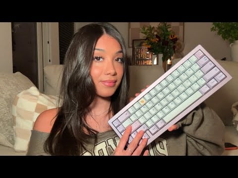 ASMR| The Creamiest Keyboard EVER ⌨️🍦(creamy clicky keyboard sounds) 1 HOUR 